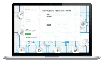 Creation site web Paris - creation site web Nice - reseau social