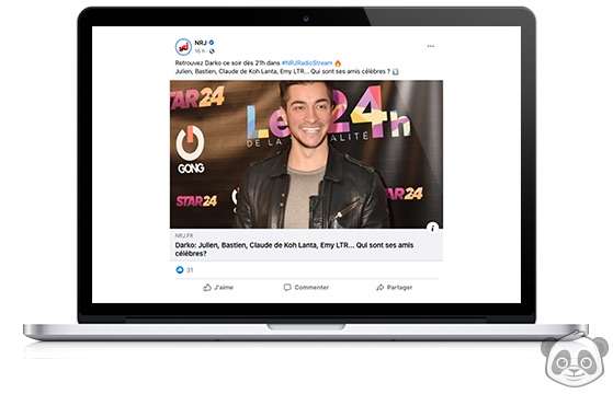 prix animation des réseaux sociaux pour artiste Recrutez un community manager pour assurer la promotion de votre projet musical sur vos réseaux sociaux. Nos équipes d’experts vous aident à définir la meilleure stratégie social média pour assurer votre présence en ligne en communiquent sur vos prochaines sorties musical ou vos événements comme vos prochains concerts. Nous interagissons avec votre communauté de fans pour créer un réel engagement autour de votre univers artistique. Confiez votre projet digital à nos expert animation médias sociaux musique et faites décoller votre carrière.