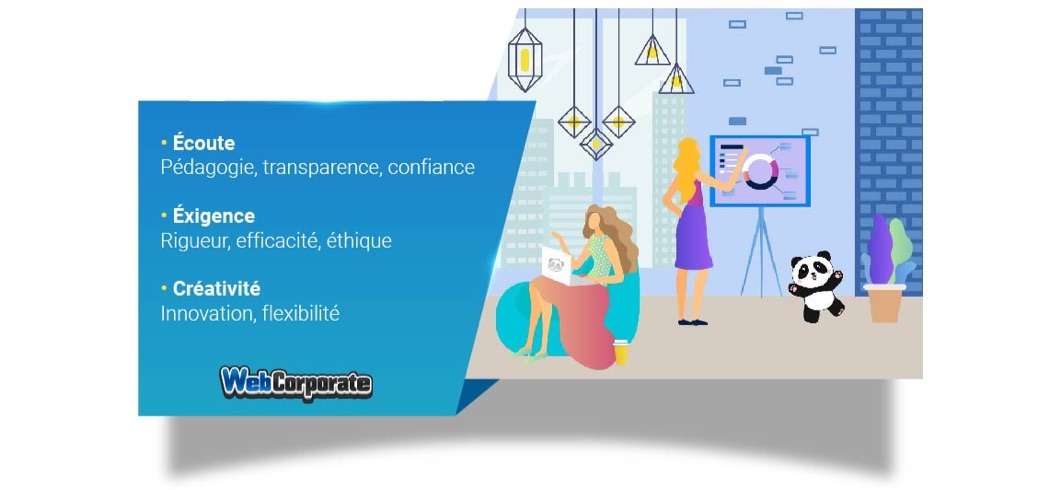 création de site internet web présence Nous avons à coeur d’accompagner les entreprises dans la réussite de leur stratégie digitale. Boostez votre présence en ligne avec la création de site internet présence et touchez une large cible d’internautes. Faites vous connaître sur le plan local national ou international. Boostez votre visibilité et développez votre business en ligne.